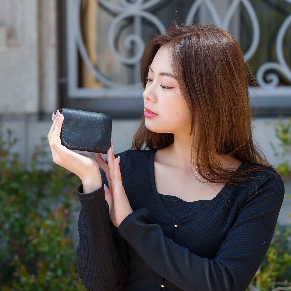 haaki Leather Pueblo Mini Wallet【豊岡財布】