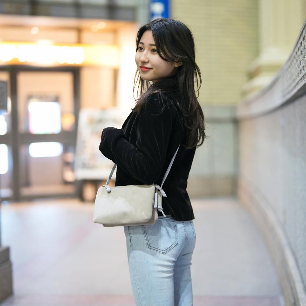 TUTUMU スエード Osanpo Wallet【豊岡鞄】