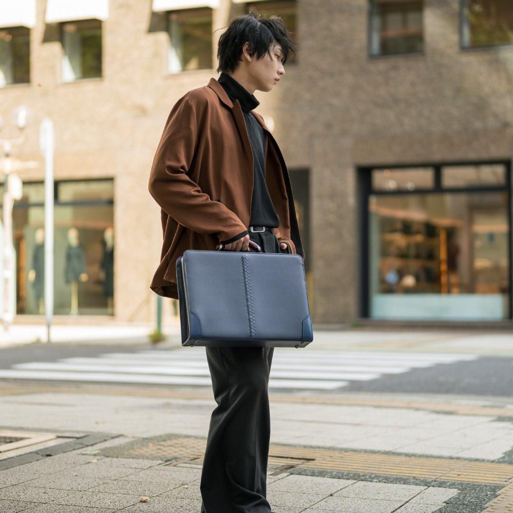 YOUTA LIZARD 3Direction ダレスブリーフケース【豊岡鞄】