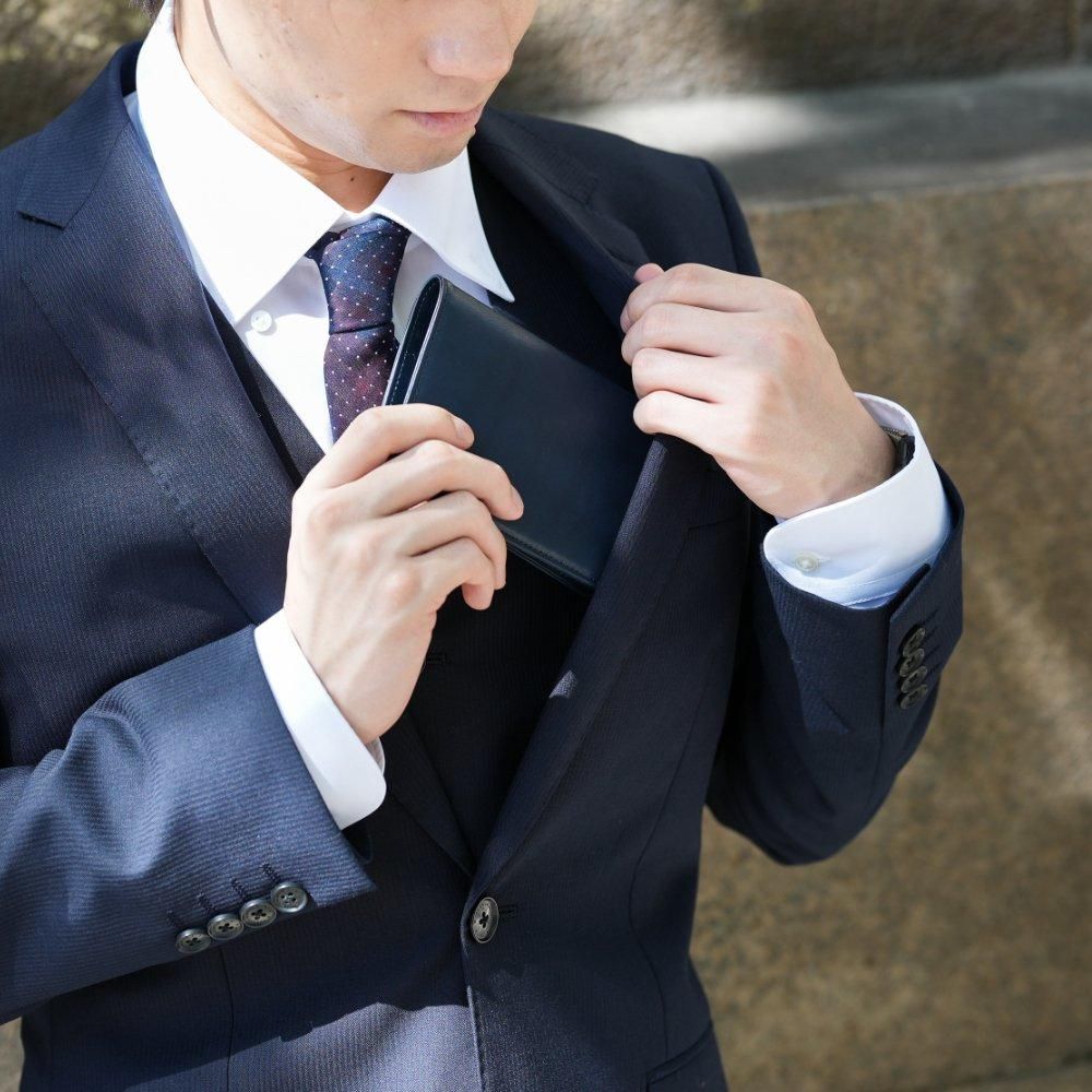 craftsmanship Ai（藍）Jacket Wallet Short【豊岡財布】