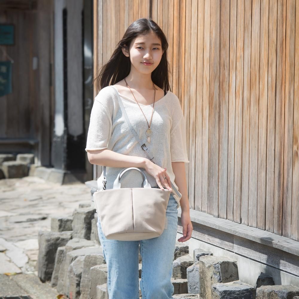 TUTUMU スエード Marche petit【豊岡鞄】